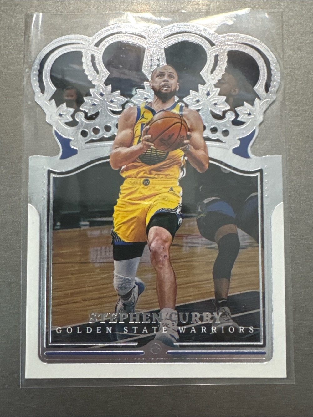 Panini Stephen Curry Golden State Warriors Card - Blue & Gold